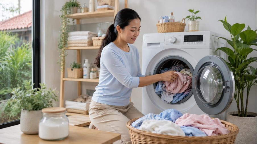 Mencuci dengan Muatan Penuh: Kebiasaan Sederhana yang Bisa Hemat Air dan Listrik — dan Dampaknya Besar untuk Keuangan Keluarga!